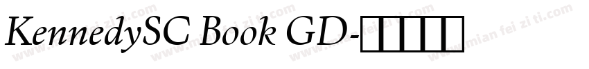 KennedySC Book GD字体转换